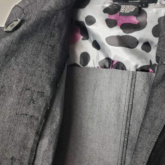 Sandro Dark Grey Double Breasted Jacket - Picture 8 of 9